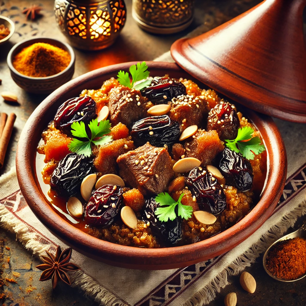 TAGINE WITH LAMB AND PRUNES